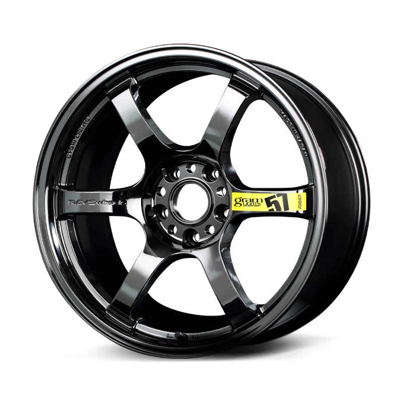 Gram Lights 57NR 18X9.5 +38 5-114.3 Rays Black Metal Coat (RB)