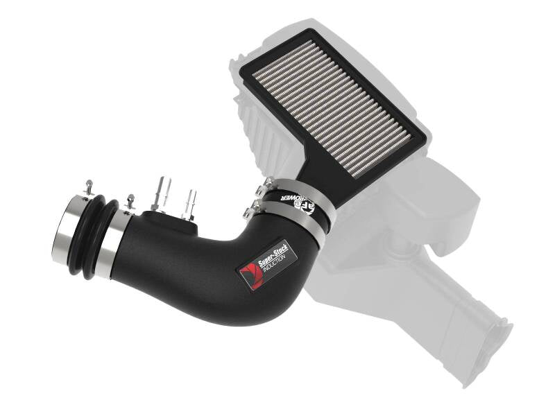 aFe Super Stock Induction System Pro Dry S Media 15-17 Ford Mustang V6-3.7L