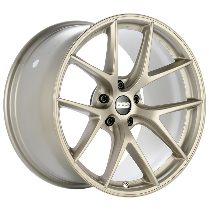 BBS Unlimited CI-R 20x8 ET46 (Face 1) Satin White-Gold Wheel