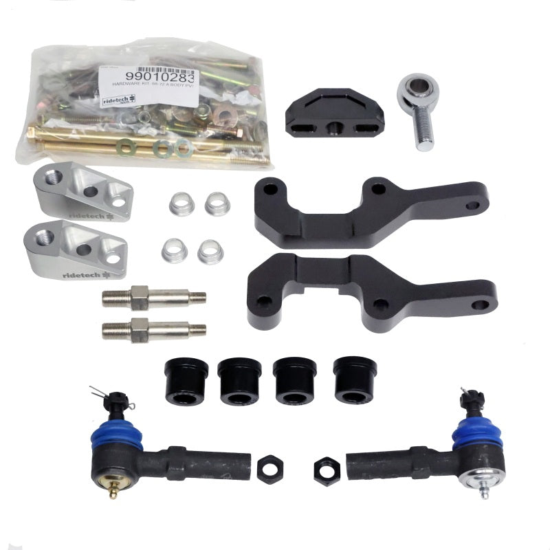 Ridetech 68-72 GM A-Body w/ Pin Spindle & (Narrowed) 57.25in Flange to Flange Width Momentum Chassis