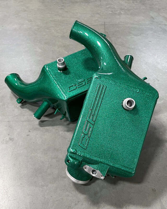 CSF 2025+ BMW G90 M5 / G99 M5 Touring Charge Air Cooler - Isle of Man Green