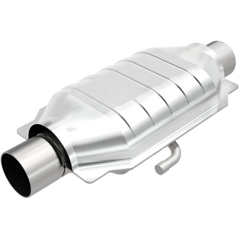 MagnaFlow Universal Catalytic Converter 2.25in Inlet 2.25in Outlet 16in Length 6.375in Width