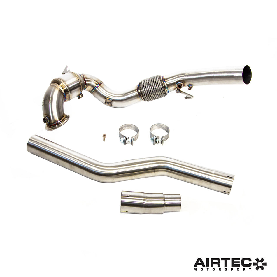 ATEXHVAG2 – AIRTEC Motorsport 200 Cell Sports Cat Downpipe for MK8 Golf R