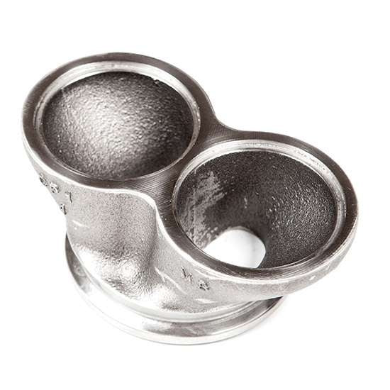 Garrett GTX Weld Adapter Flange For Garrett V-band Twinscroll Turbine Housings - Manifold Side