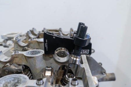 HRB Ford Barra In car valve spring tool - on cylinder head