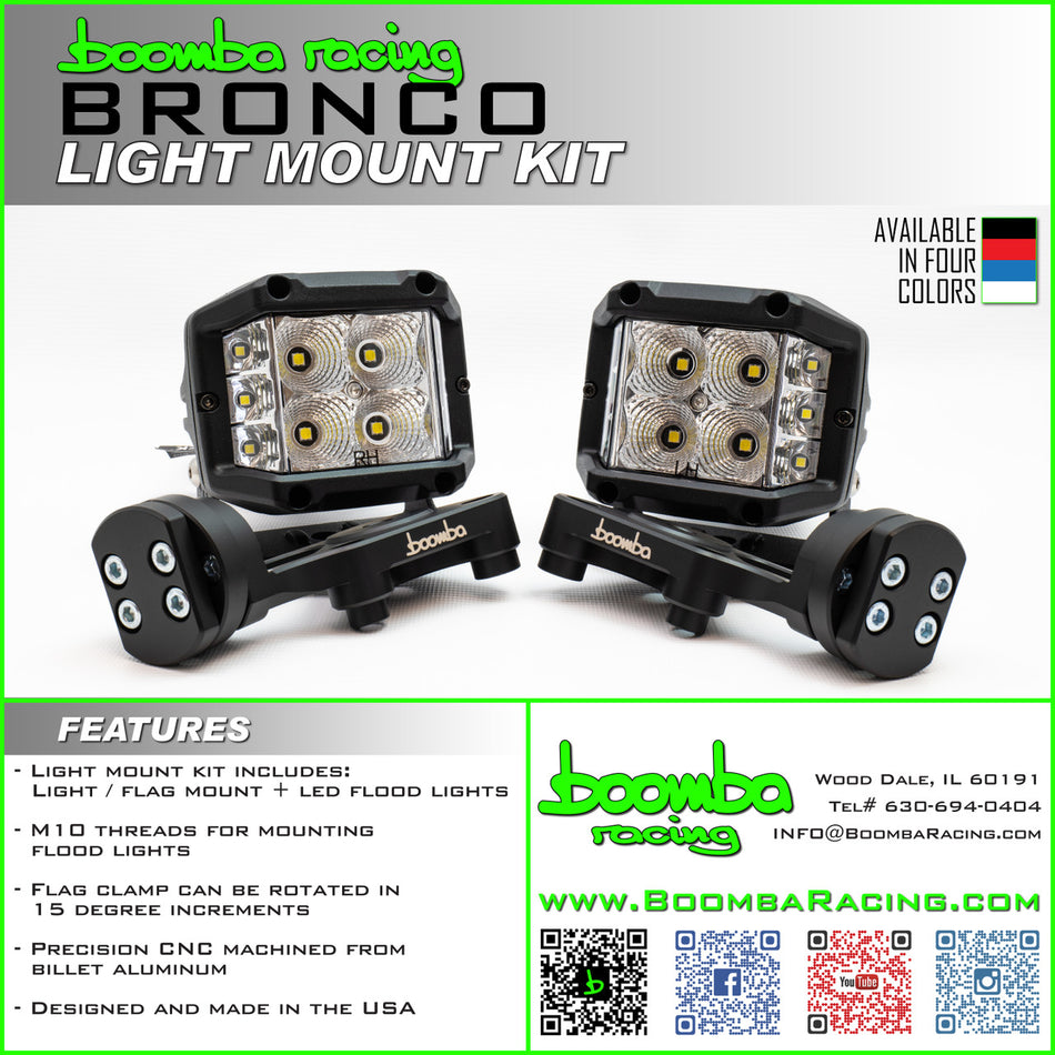 FORD BRONCO LIGHT MOUNT KIT