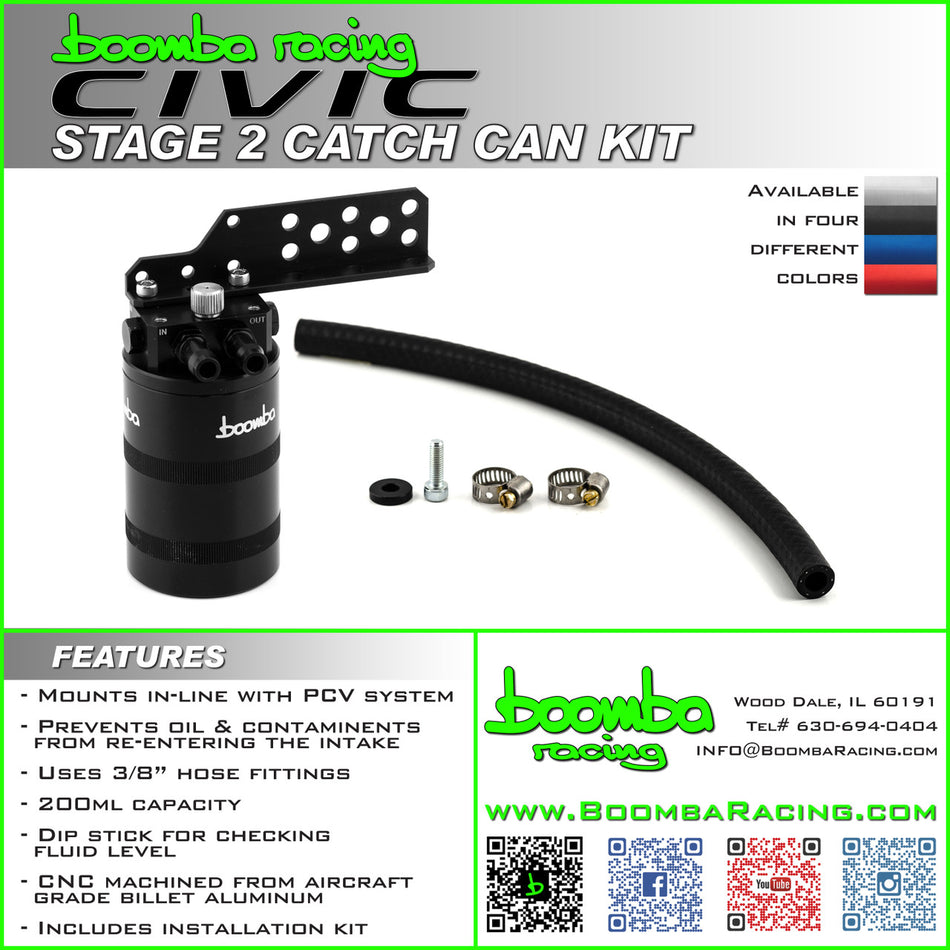 CIVIC 2016-2021 STAGE 2 CATCH CAN KIT