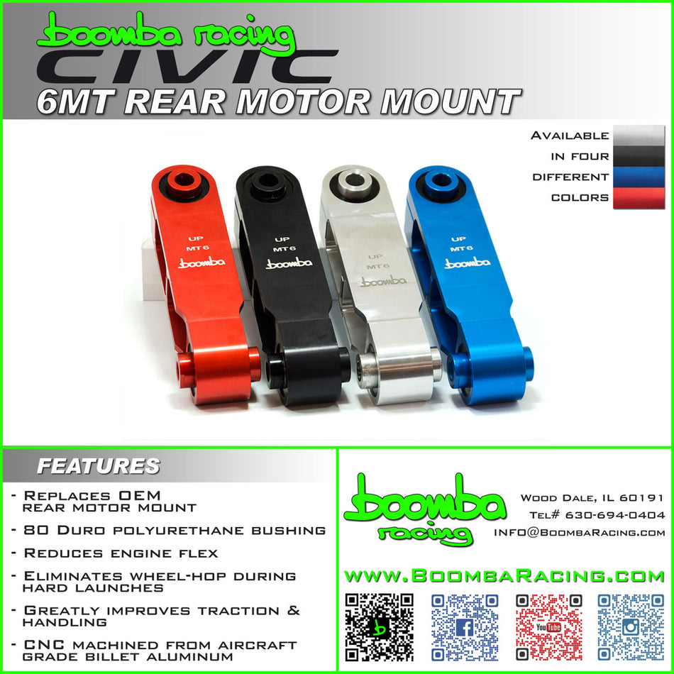 16-21 Civic 6MT Rear Motor Mount