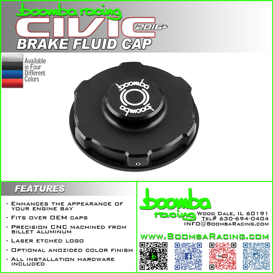 CIVIC 2016-2024 BRAKE RESERVOIR COVER CAP