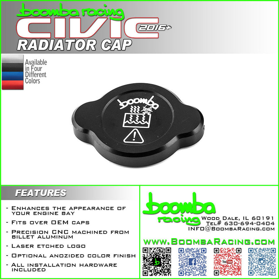 CIVIC 2016-2024 RADIATOR COVER CAP