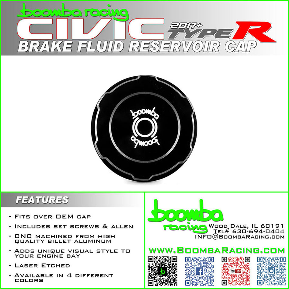 TYPE R BRAKE RESERVOIR COVER CAP