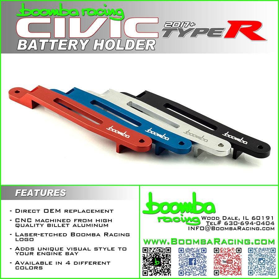 Civic Type R Billet Battery Tie Down