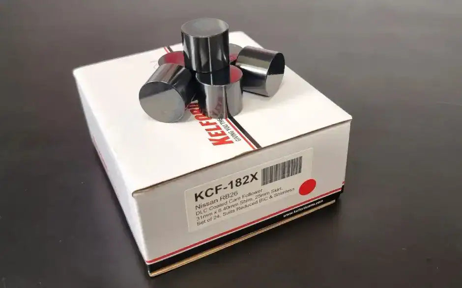 RB26DETT Shim-less DLC Coated Cam Followers (KCF-182X)