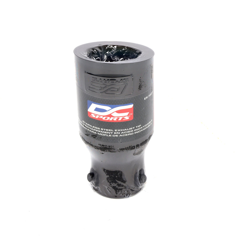 DC Sport Black Polished Bolt On Exhaust Tip 2.5"/3.5"