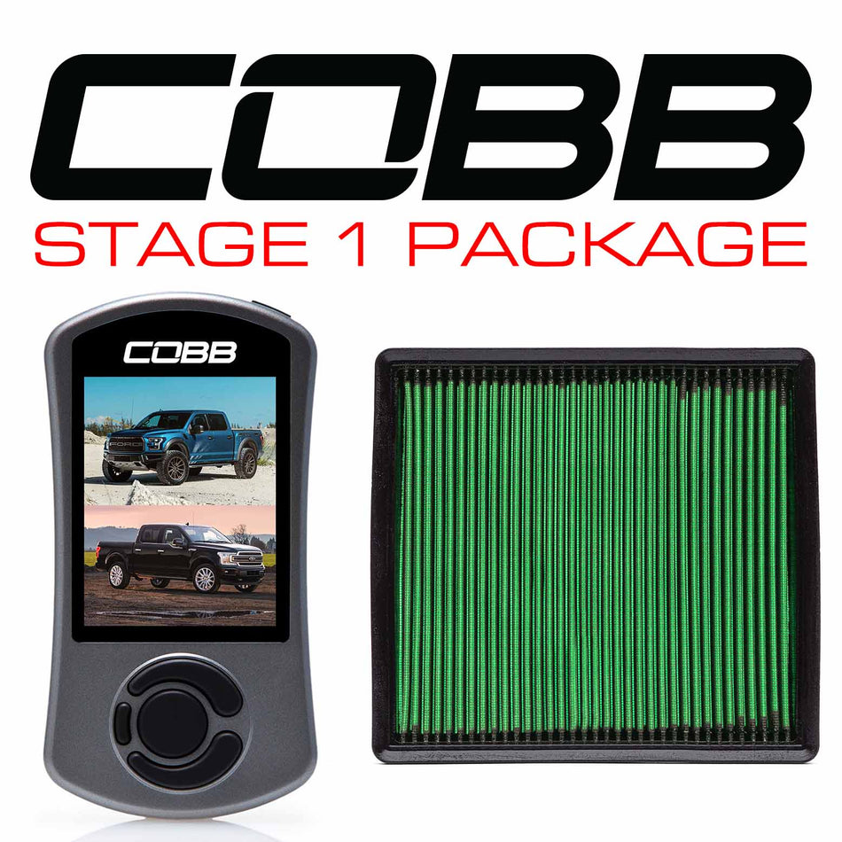 Cobb 17-19 Ford F-150 Raptor Stage 1 Power Package w/TCM Flashing