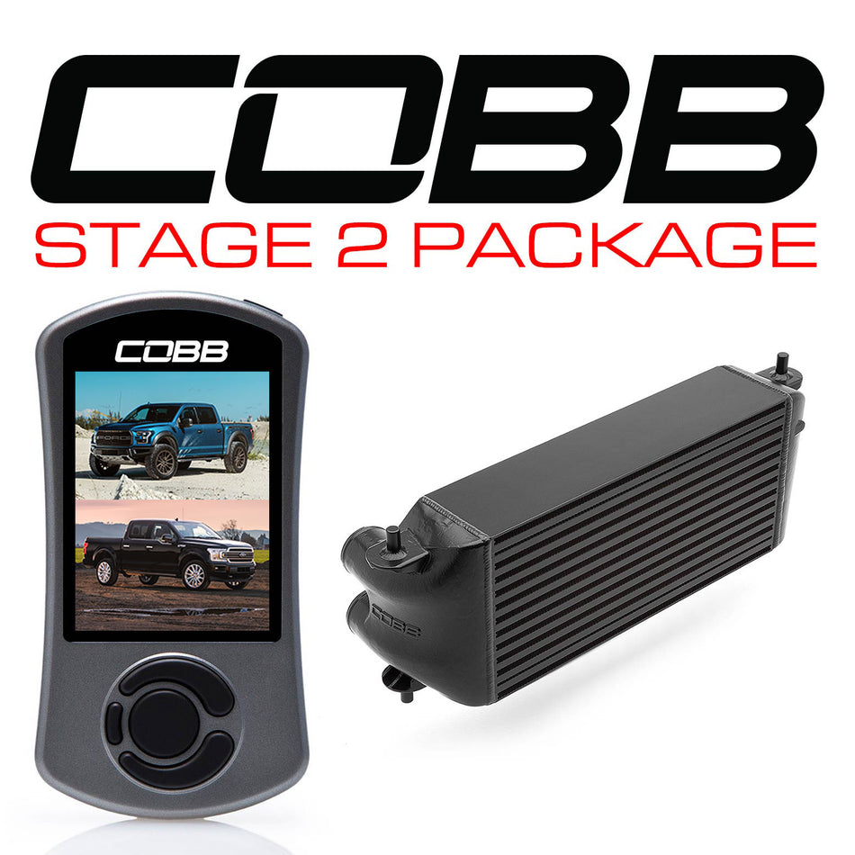 COBB 17-20 Ford F-150 Stage 2 Power Package Black