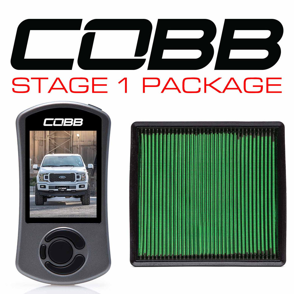 Cobb 18-20 Ford F-150 Ecoboost 2.7L Stage 1 Power Package