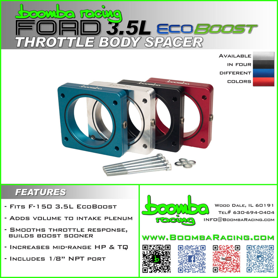 FORD EB 3.5L THROTTLE BODY SPACER