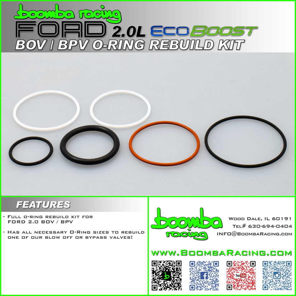 FORD EB BLOW OFF VALVE / BYPASS VALVE 0-RING REBUILD KIT