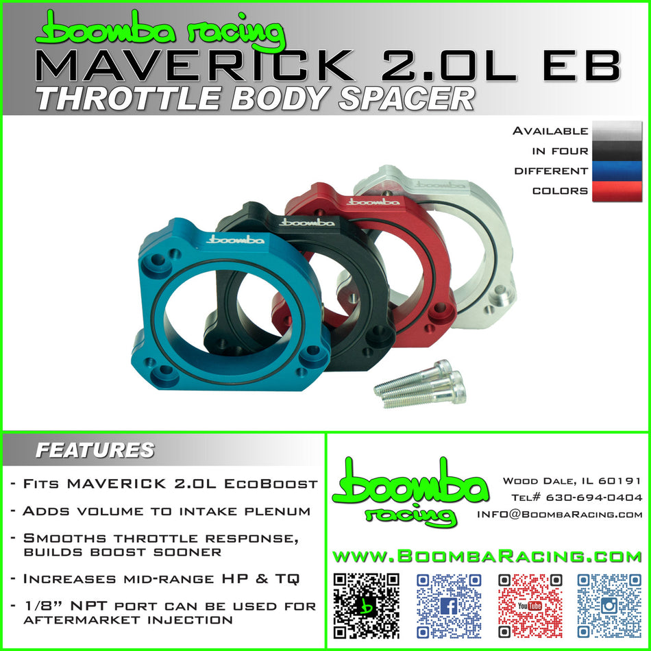 Maverick 2.0L EcoBoost Throttle Body Spacer