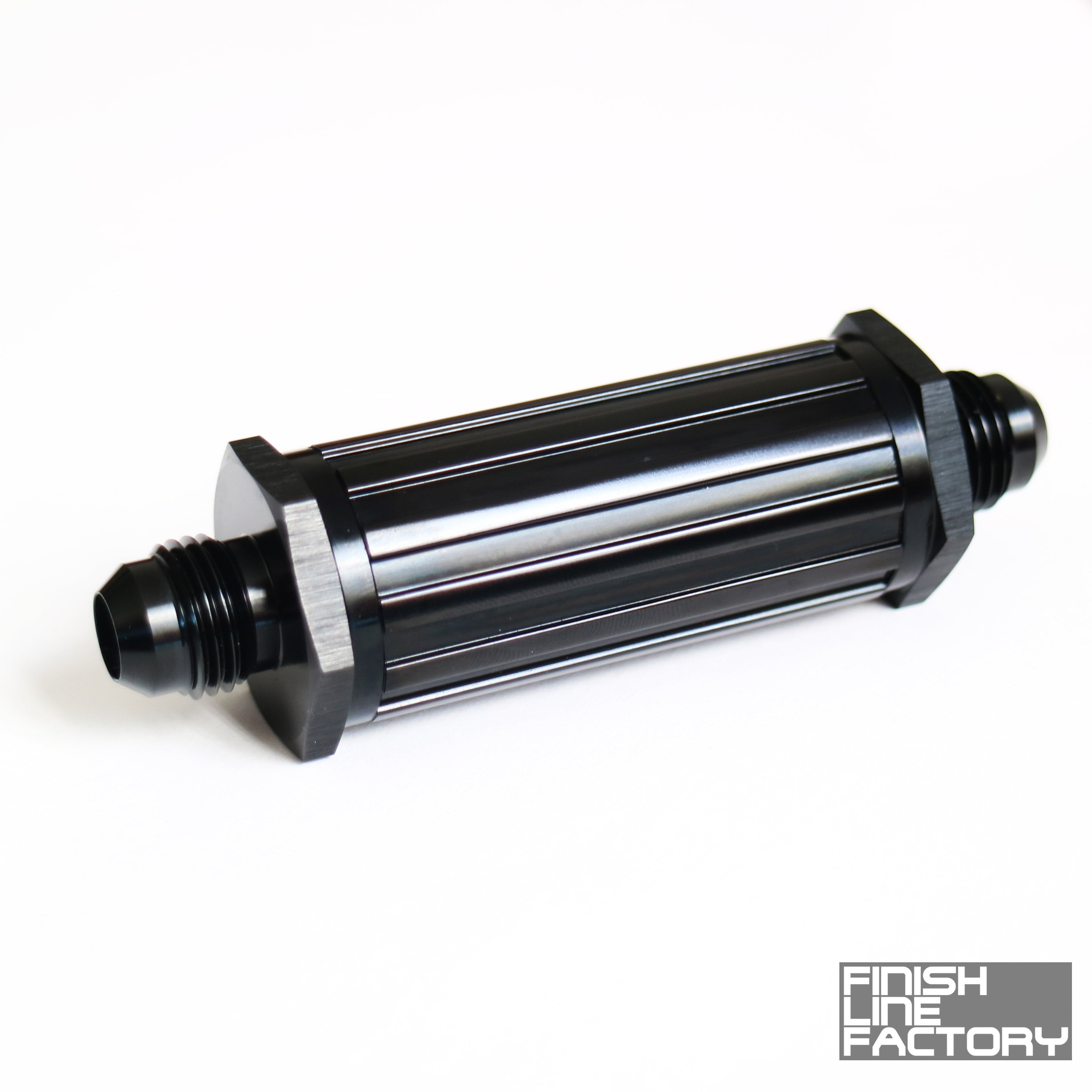 FLF Billet AN Fuel Filter (150 Micron)
