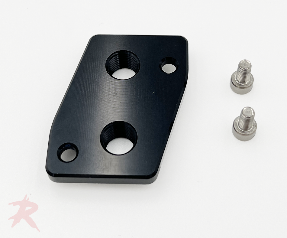 Rampage HPX MAF Sensor Block off - 1/8 NPT Ports