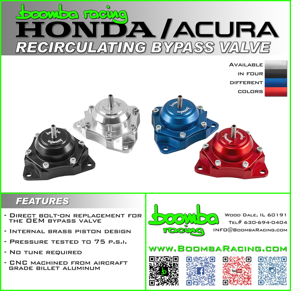 Honda / Acura - 1.5T / 2.0T / 3.0T Bypass Valve (BPV)