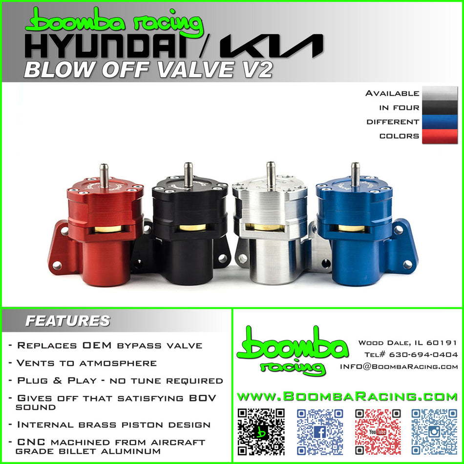 Hyundai / Kia V2 Blow Off Valve (BOV)