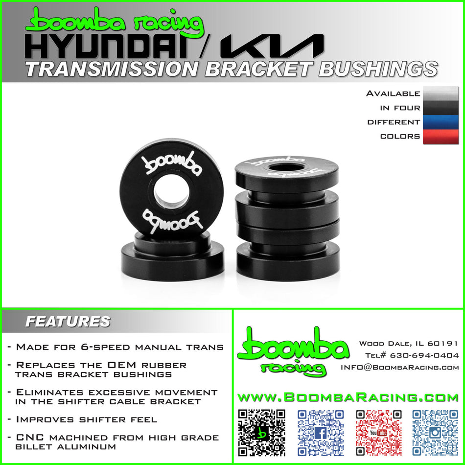 HYUNDAI/KIA TRANSMISSION BRACKET BUSHINGS