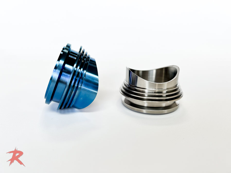 Rampage Titanium Heatsink 50mm Tial BOV Flange