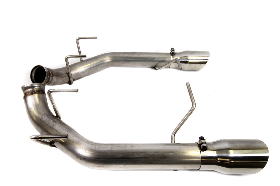 PLM 3.0” Dual Axle Back Exhaust Pipe Kit Mustang 2011 - 2014 V8 GT