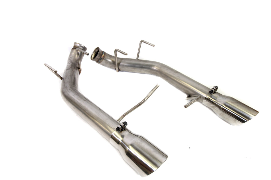 PLM 3.0” Dual Axle Back Exhaust Pipe Kit Mustang 2011 - 2014 V8 GT