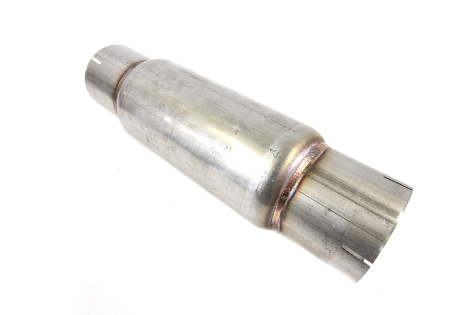 PLM Twister Race Diesel 4” Muffler Resonator - Stainless Steel