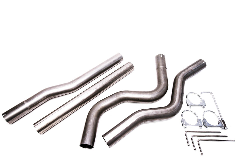 PLM Stainless Steel Cat-Back Exhaust Piping Kit 3” - Honda EG EK DC2