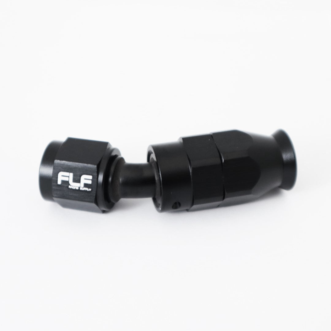 FLF Swivel Hose End (Braided PTFE) - 30 Degree
