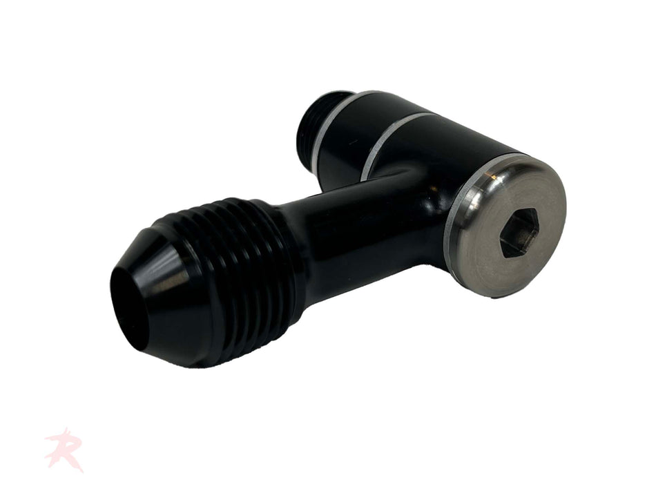 Rampage Titanium Turbo Oil Drain Adapter -10AN - R8/Huracan