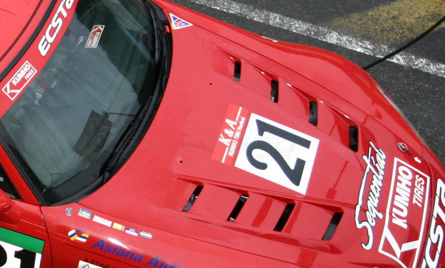 J's Racing Type V Ventilated Bonnet (FRP) - Honda S2000 00-09