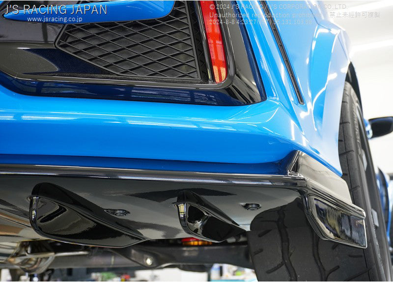 J's Racing Rear Under Spoiler (FRP) - Honda Civic Type R FK8 17-21