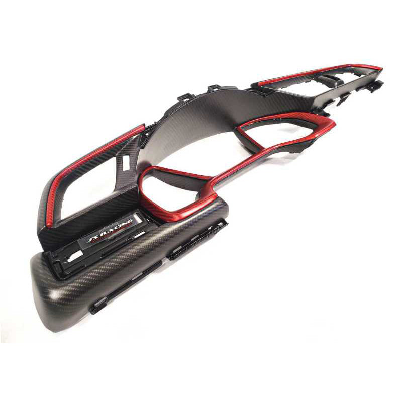 J's Racing Carbon Meter Panel - Honda Civic Type R FK8 (LHD) 17-21
