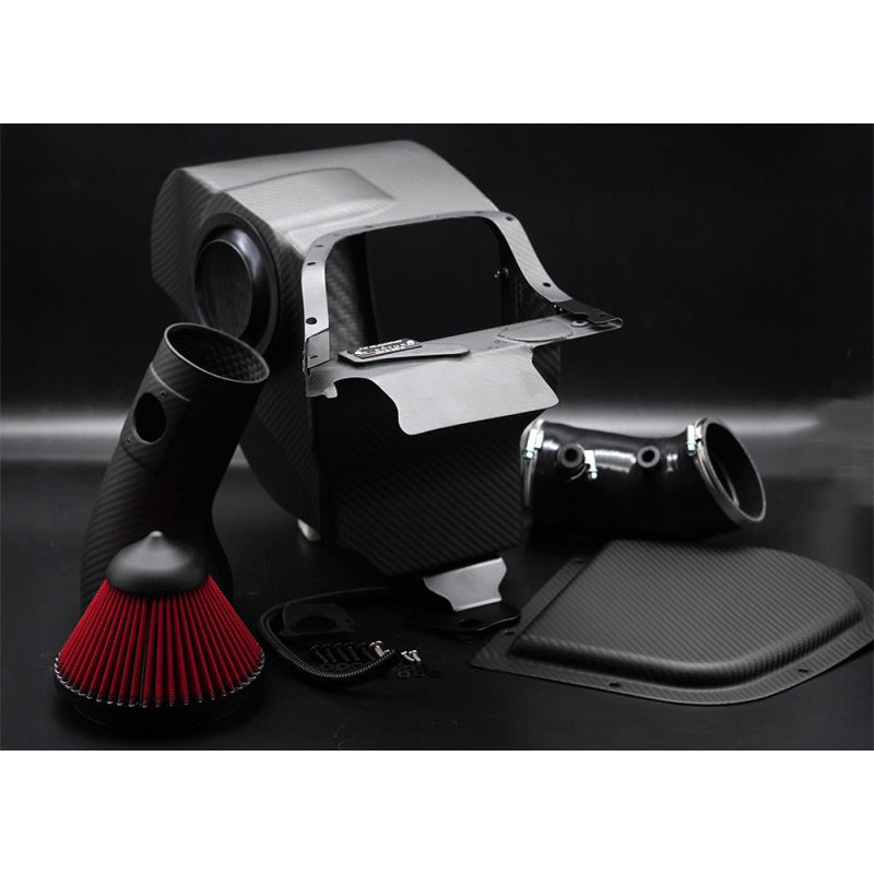 J's Racing x Eventuri Matte Carbon Intake System - Honda Civic Type R FL5 2023+