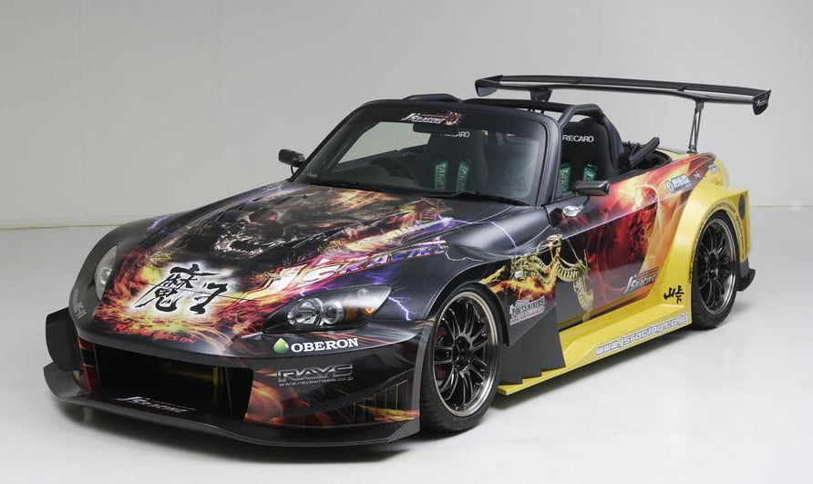 J's Racing Type GT Wide Body Aero System (CFRP / FRP) - Honda S2000 00-09