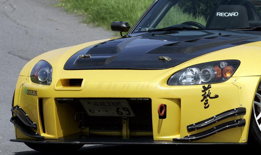 J's Racing Type S Front Wing V1 (CFRP) - Honda S2000 00-09