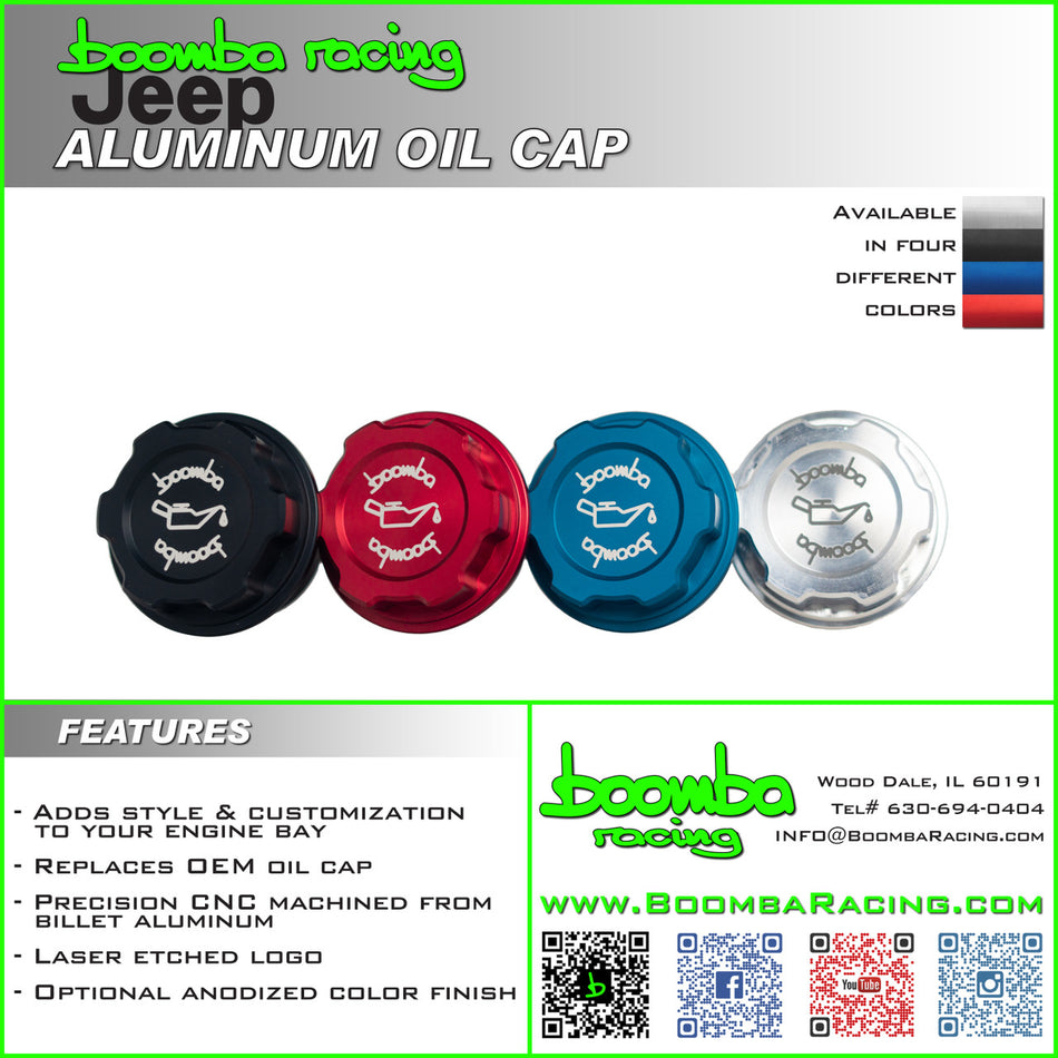 Jeep Billet Oil Cap