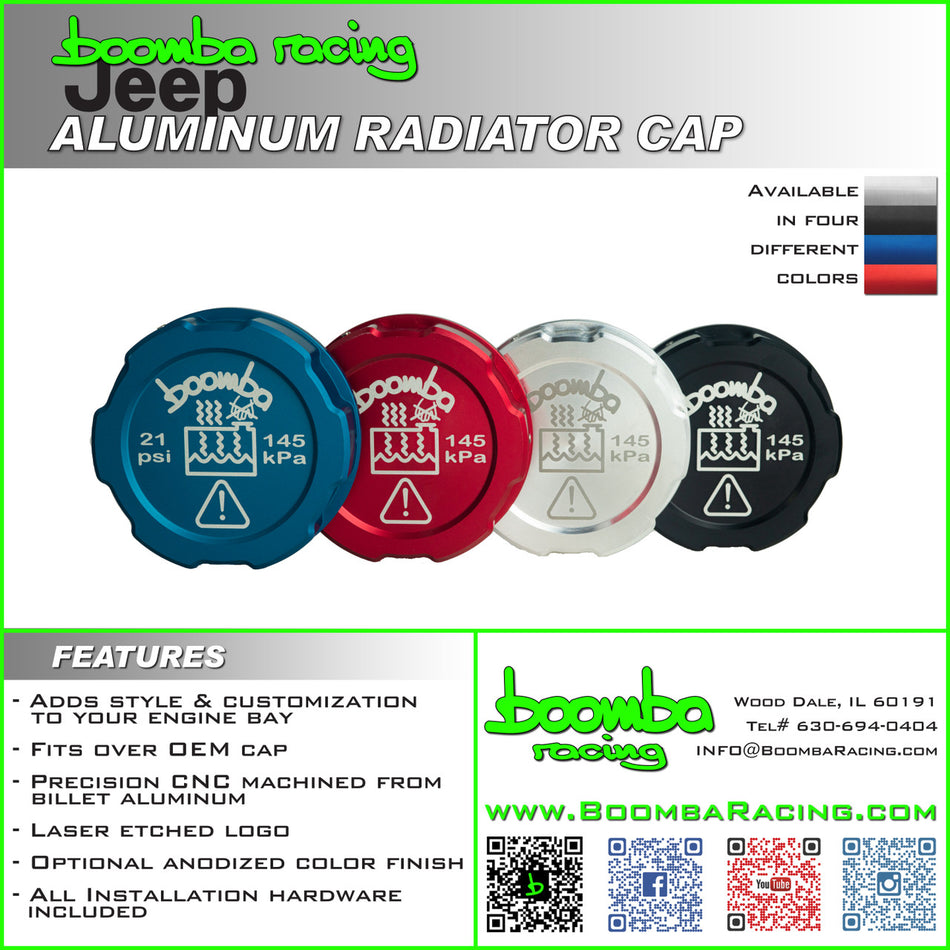 Jeep Billet Radiator Cap