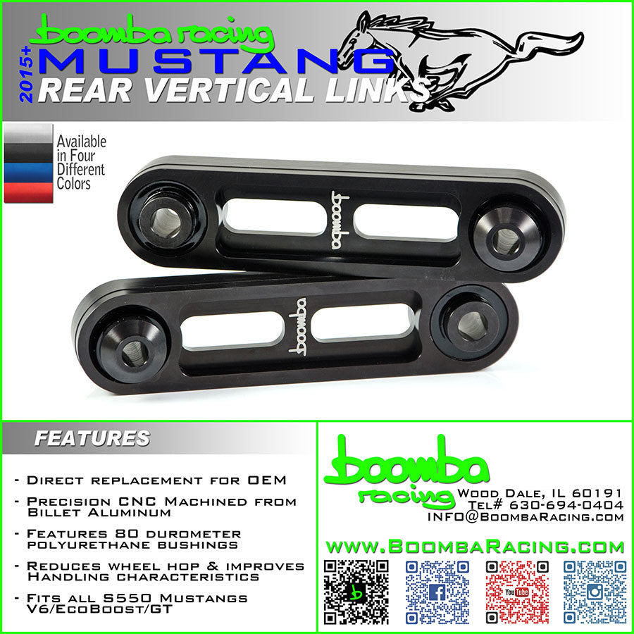 Mustang S550 Vertical Links