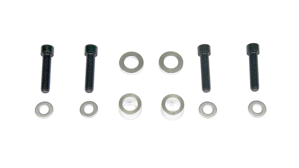 Precision Works Billet Engine Torque Mounts Black Edition - Honda B-Series B18 B20 B16