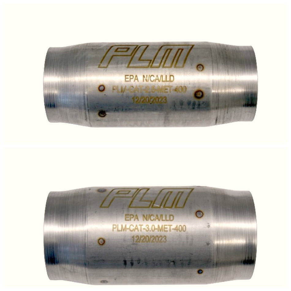 PLM High Flow Performance 400 Cell EPA Metallic Catalytic Converter