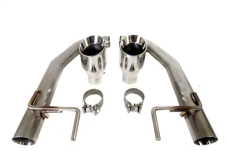 PLM 2.5” Dual Axle Back Exhaust Pipe Kit Mustang 2015 - 2017 V8 GT