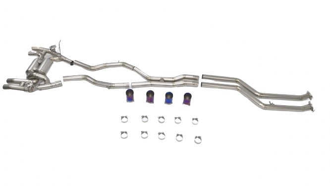 PLM Titanium Valved Exhaust System - BMW F80 F82 M3 M4
