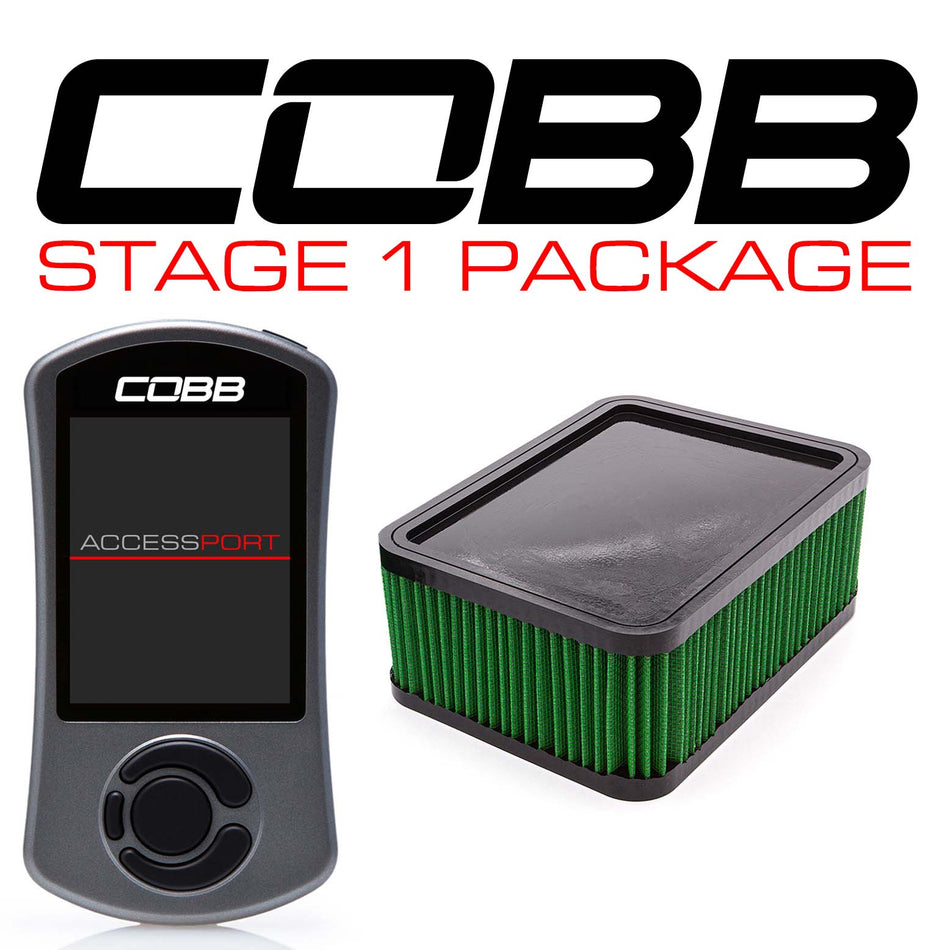 Cobb 17-18 Porsche Macan Base Stage 1 Power Package